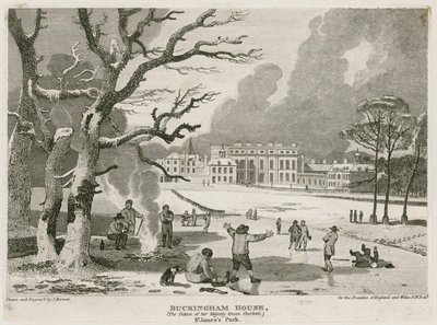 Buckingham House, der Palast Ihrer Majestät Königin Charlotte, St. James
