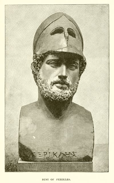 Büste des Perikles von English School