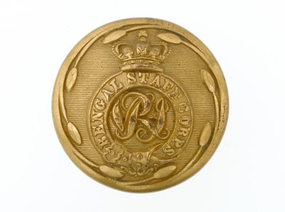 Knopf, Bengal Staff Corps, 1876-1891 von English School