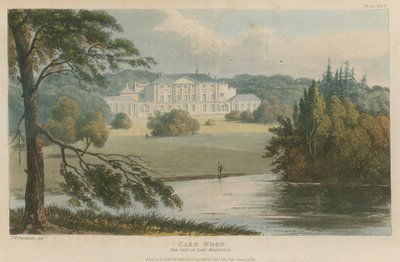 Caen Wood, der Sitz von Earl Mansfield von English School