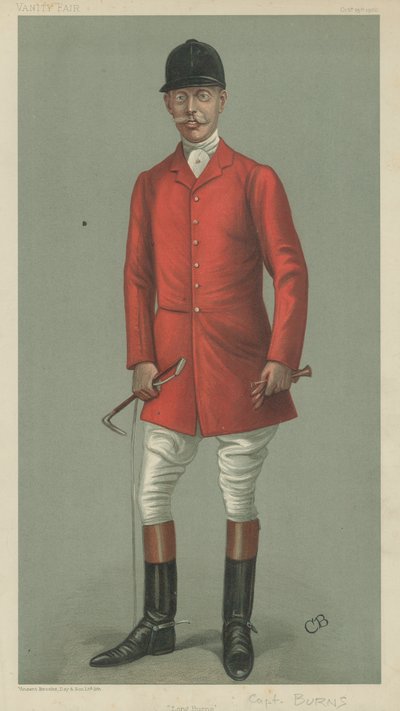 Kapitän Burns, der Meister des Quorn von English School