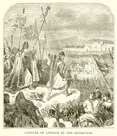 Eroberung von Antiochia durch die Kreuzritter von English School
