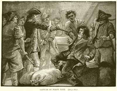 Gefangennahme von Wolfe Tone von English School