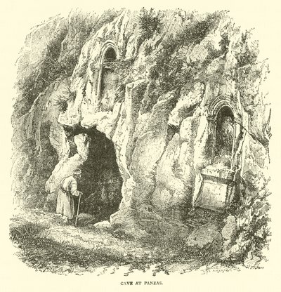 Höhle bei Paneas von English School