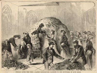 Chicago nach dem Feuer von English School