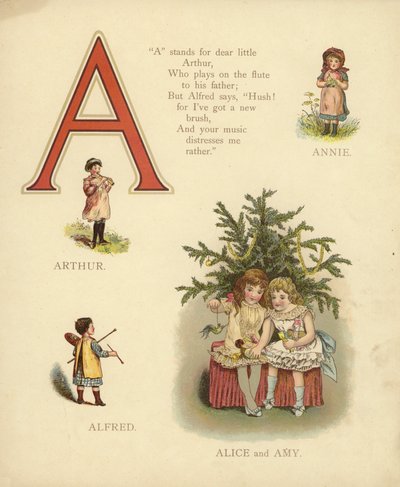 Kindernamen: Annie, Arthur, Alfred, Alice, Amy von English School