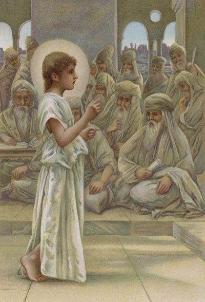 Christus inmitten der Ärzte von English School