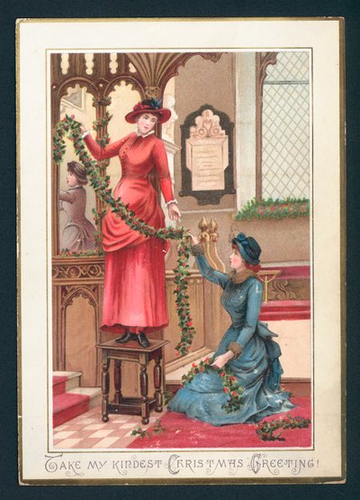 Weihnachtskarte von English School