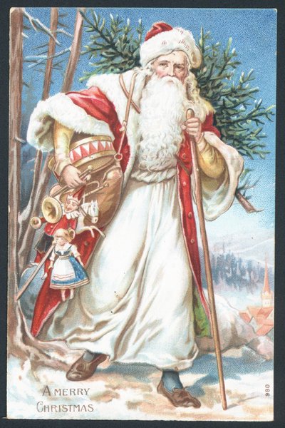 Weihnachtskarte von English School