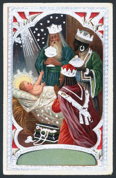 Weihnachtskarte von English School