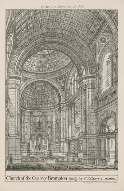 Kirche des Oratoriums Brompton von English School