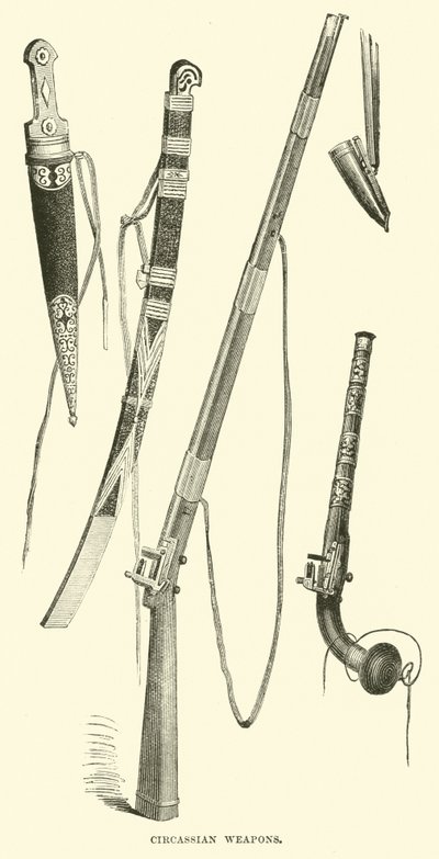 Tscherkessische Waffen von English School