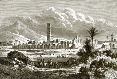 Stadt von Marokko von English School