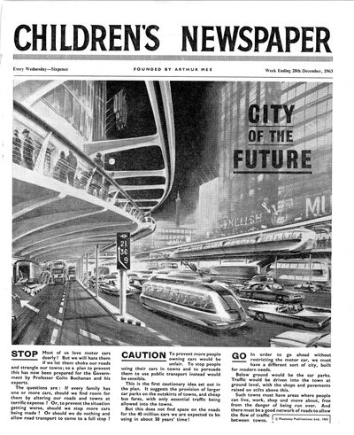 Stadt der Zukunft, Titelseite der 