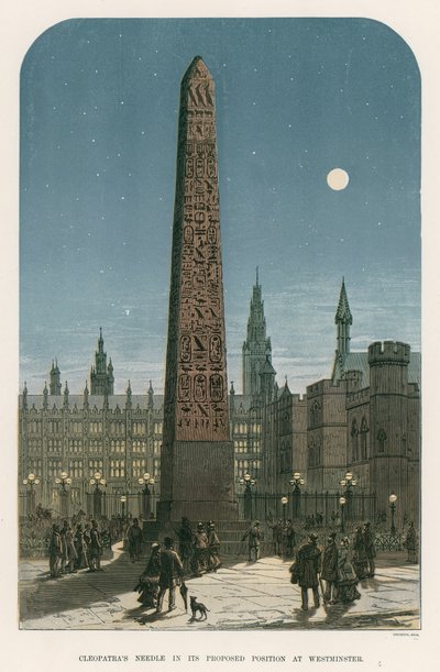 Cleopatras Nadel, vorgeschlagene Position in Westminster von English School
