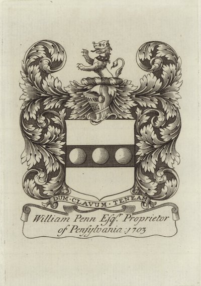 Wappen von William Penn von English School