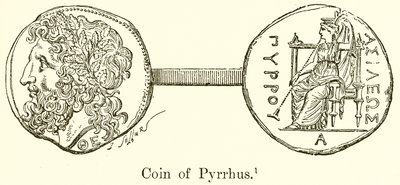 Münze des Pyrrhus von English School