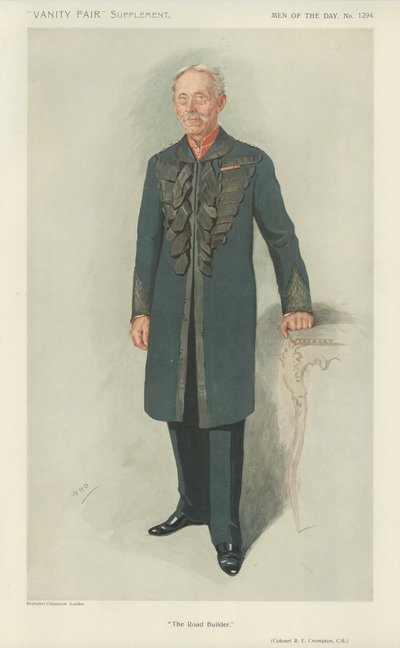 Oberst R E Crompton von English School