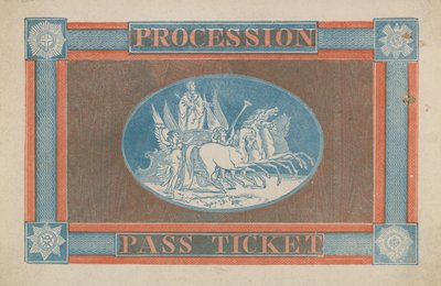 Krönungsprozession Pass Ticket von English School
