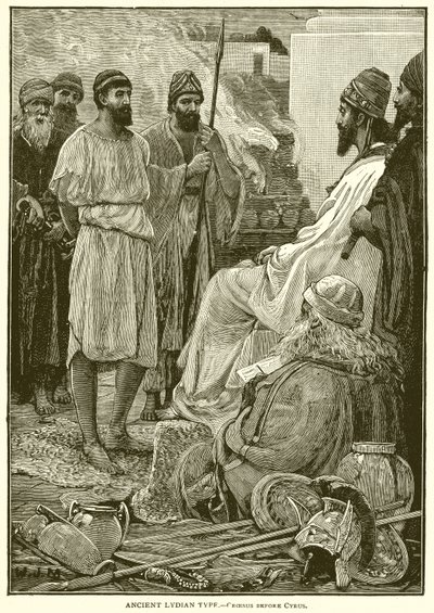 Kroisos vor Kyros von English School