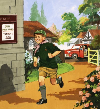 Junges Tier von English School