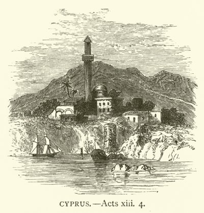 Zypern (Apostelgeschichte, xiii, 4) von English School