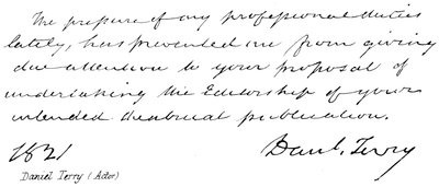 Daniel Terry (Schauspieler) von English School