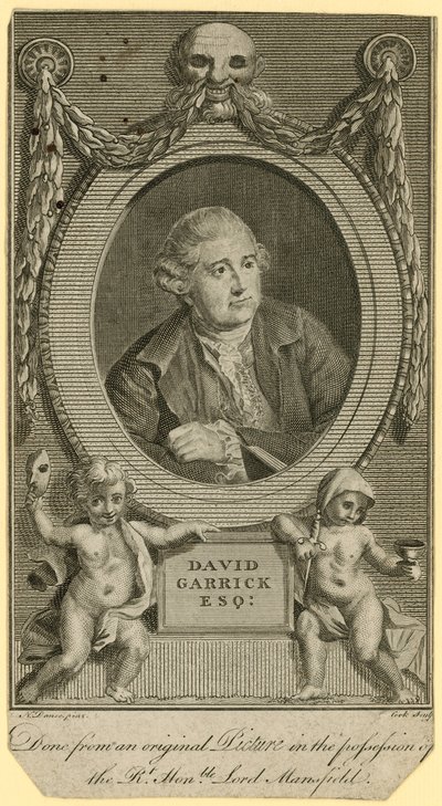 David Garrick, Schauspieler von English School