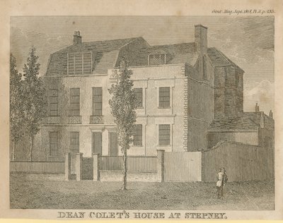Dean Colets Haus in Stepney von English School