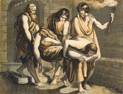 Tod von Johannes dem Täufer von English School