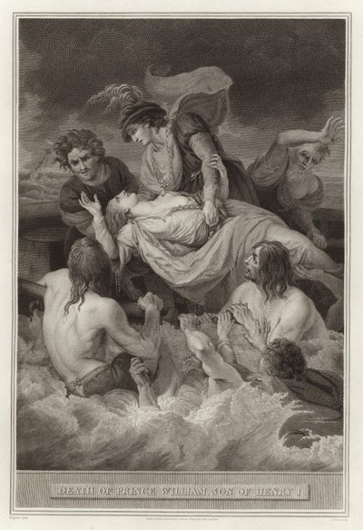 Tod von Prinz Wilhelm, Sohn von Heinrich I. von English School