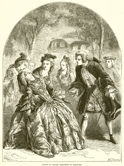 Tod von Sophia, Kurfürstin von Hannover von English School