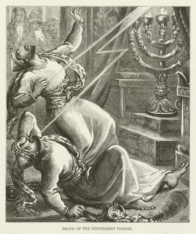 Tod der ungehorsamen Priester von English School