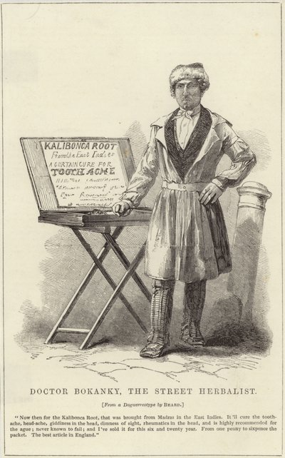 Doktor Bokanky der Straßenkräuterhändler von English School