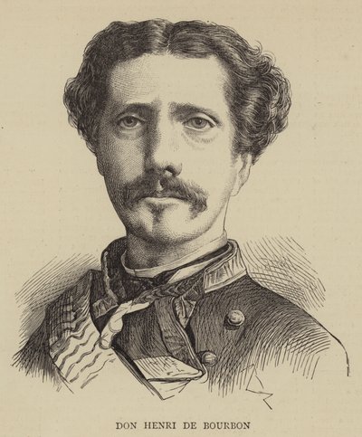 Don Henri de Bourbon (Stich) von English School