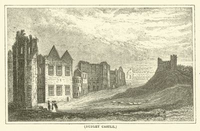 Dudley Castle (Gravur) von English School