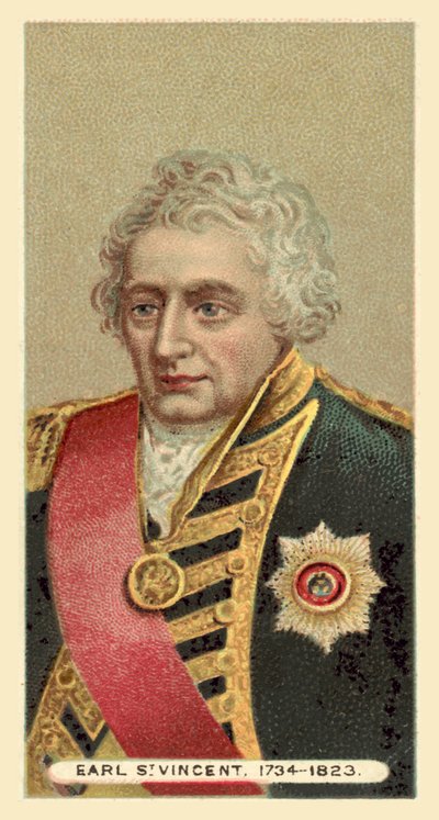 Earl St Vincent, 1734-1823 von English School