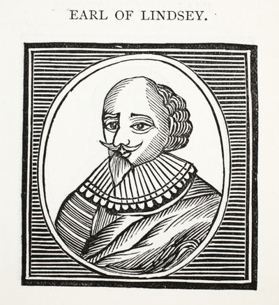Earl of Lindsey, Illustration aus Chap-books des achtzehnten Jahrhunderts von John Ashton, veröffentlicht 1882 von English School