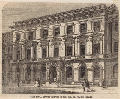 East India United Service Clubhaus, St Jamess Square von English School