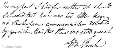 Edmund Burke von English School