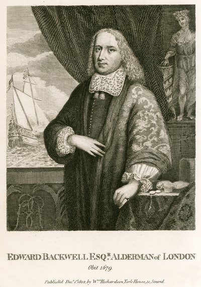 Edward Backwell, Alderman von London von English School