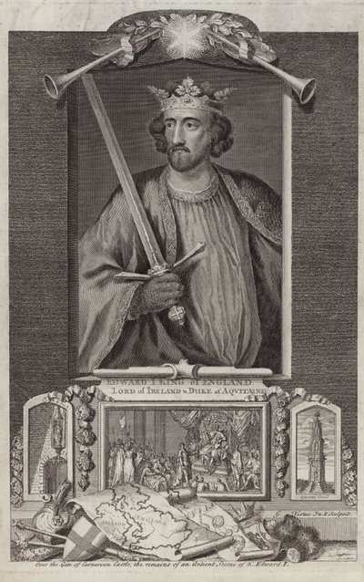 Eduard I. von England von English School