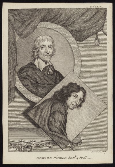 Edward Pierce Senior und Junior von English School