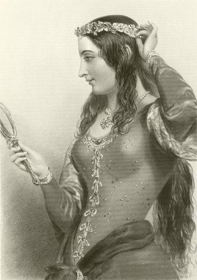 Eleonore von der Provence, Königin von König Heinrich III. von English School