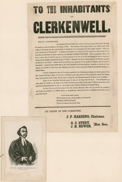 Wahl des Ministers, St. James Kirche, Clerkenwell von English School
