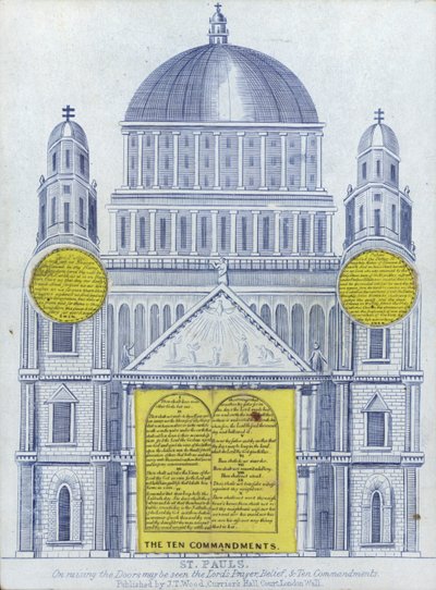 Ansicht der St. Pauls Kathedrale von English School