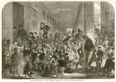 Kinderengagement für die Weihnachtspantomime im Drury Lane Theatre, London von English School