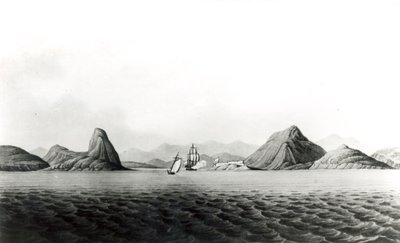 Eingang zum Hafen von Rio de Janeiro von English School
