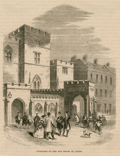Eingang zum alten House of Lords von English School