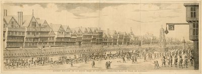 Königlicher Einzug der Königinmutter des sehr christlichen Königs in die Stadt London von English School